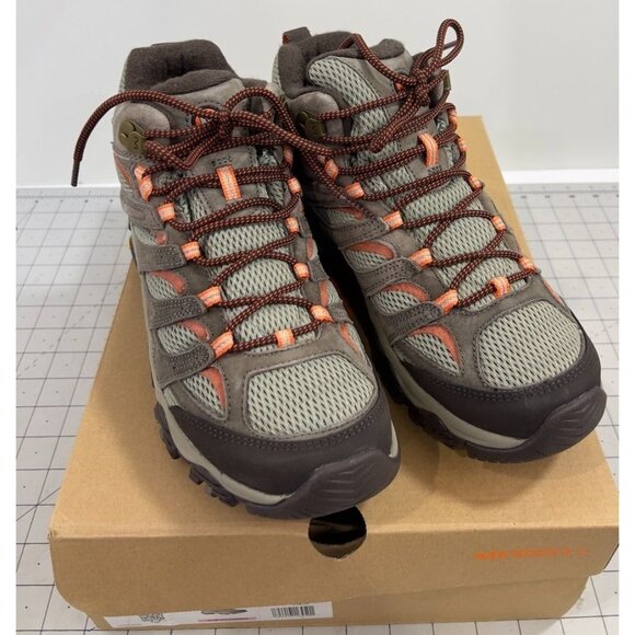 Merrell Moab 3 Mid WP Women's Shoes Bungee Cord Sz. 9.5 EE WIDE Suede NEW~~ - Picture 2 of 11